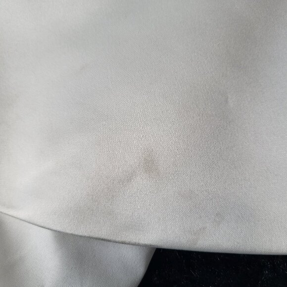 NWT~$1095~MON CHERI~SZ 6~IVORY TWO PIECE EMBELLISHED CROP TOP WEDDING DRESS - Picture 14 of 16